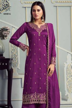 Kuleesh Shaheen Vol 8 by Vinay Georgette Salwar Suit Catalog 4 Pcs