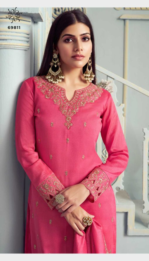 Kuleesh Shaheen Vol 8 by Vinay Georgette Salwar Suit Catalog 4 Pcs 3 510x893 - Kuleesh Shaheen Vol 8 by Vinay Georgette Salwar Suit Catalog 4 Pcs