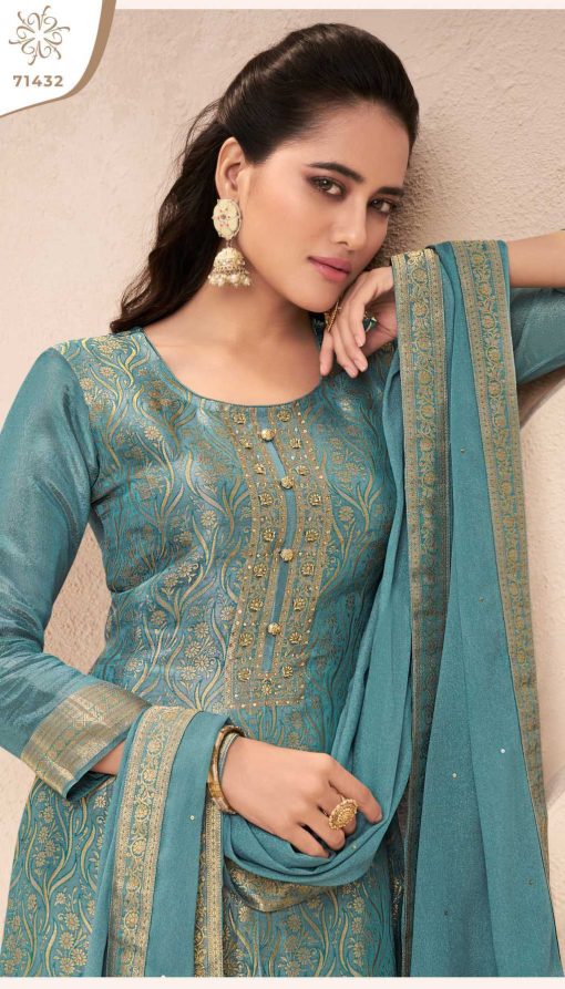 Kuleesh Star by Vinay Jacquard Salwar Suit Catalog 4 Pcs 4 510x893 - Kuleesh Star by Vinay Jacquard Salwar Suit Catalog 4 Pcs