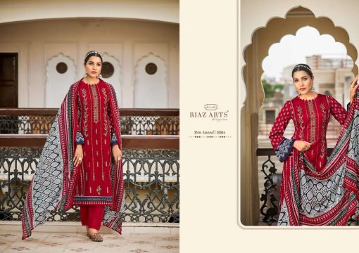 Riaz Arts Bin Saeed Vol 3 by Mumtaz Arts Cotton Salwar Suit Catalog 8 Pcs 11 510x360 - Riaz Arts Bin Saeed Vol 3 by Mumtaz Arts Cotton Salwar Suit Catalog 8 Pcs