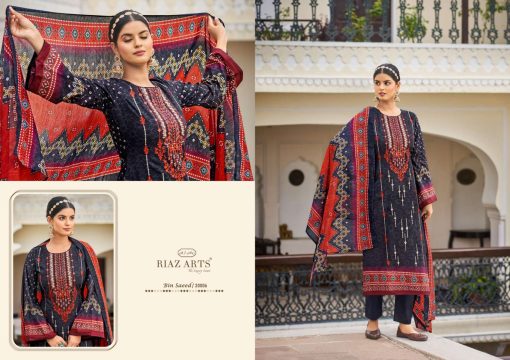 Riaz Arts Bin Saeed Vol 3 by Mumtaz Arts Cotton Salwar Suit Catalog 8 Pcs 2 1 510x360 - Riaz Arts Bin Saeed Vol 3 by Mumtaz Arts Cotton Salwar Suit Catalog 8 Pcs