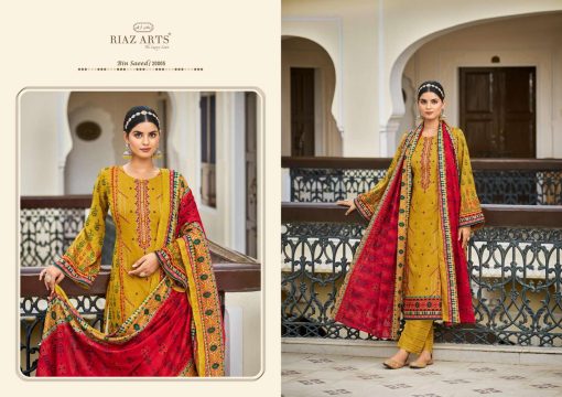 Riaz Arts Bin Saeed Vol 3 by Mumtaz Arts Cotton Salwar Suit Catalog 8 Pcs 3 1 510x360 - Riaz Arts Bin Saeed Vol 3 by Mumtaz Arts Cotton Salwar Suit Catalog 8 Pcs