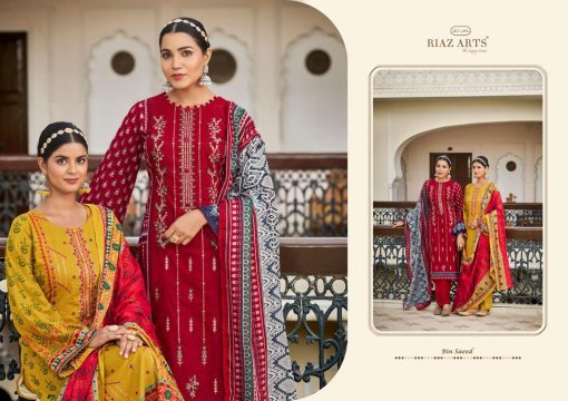 Riaz Arts Bin Saeed Vol 3 by Mumtaz Arts Cotton Salwar Suit Catalog 8 Pcs 4 1 510x360 - Riaz Arts Bin Saeed Vol 3 by Mumtaz Arts Cotton Salwar Suit Catalog 8 Pcs