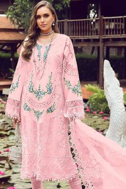 Serene S 343 A-D Georgette Salwar Suit Catalog 4 Pcs