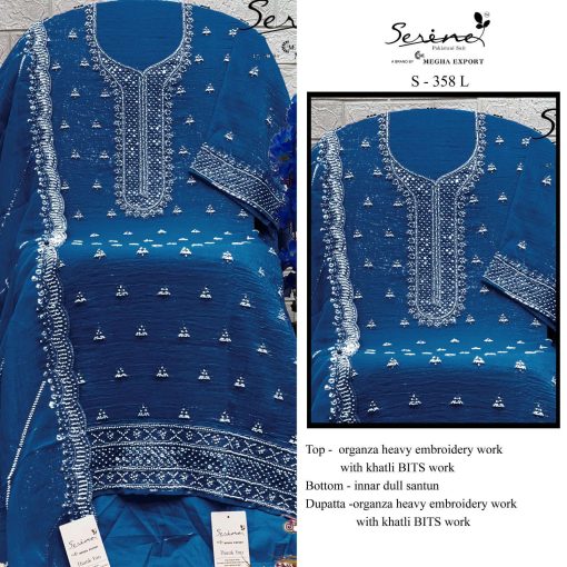 Serene S 358 A D Organza Salwar Suit Catalog 4 Pcs 4 510x510 - Serene S 358 A-D Organza Salwar Suit Catalog 4 Pcs