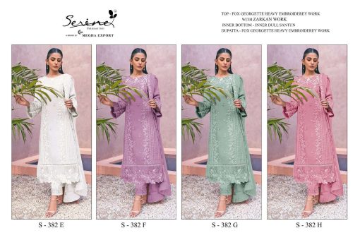 Serene S 382 E H Georgette Salwar Suit Catalog 4 Pcs 9 510x340 - Serene S 382 E-H Georgette Salwar Suit Catalog 4 Pcs