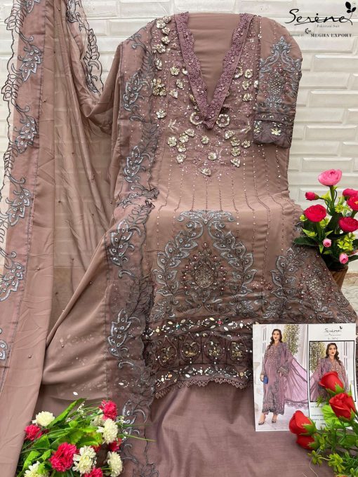 Serene S 397 A D Georgette Salwar Suit Catalog 4 Pcs 2 1 510x680 - Serene S 397 A-D Georgette Salwar Suit Catalog 4 Pcs