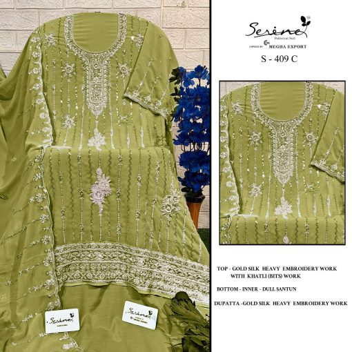 Serene S 409 A D Silk Salwar Suit Catalog 4 Pcs 2 1 510x510 - Serene S 409 A-D Silk Salwar Suit Catalog 4 Pcs