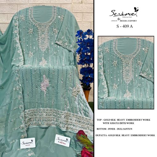 Serene S 409 A D Silk Salwar Suit Catalog 4 Pcs 3 1 510x510 - Serene S 409 A-D Silk Salwar Suit Catalog 4 Pcs