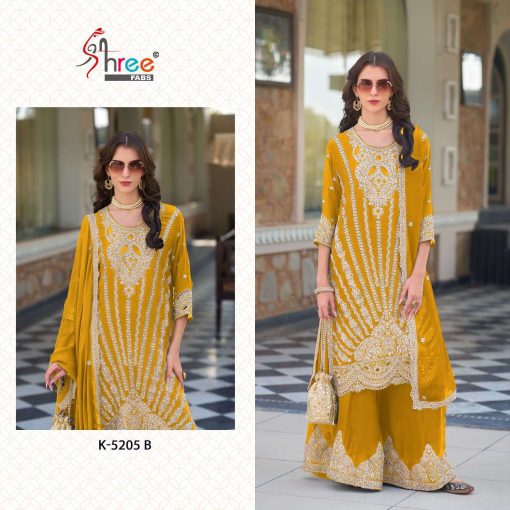 Shree Fabs K 5205 Chinon Salwar Suit Catalog 3 Pcs 1 510x510 - Shree Fabs K 5205 Chinon Salwar Suit Catalog 3 Pcs