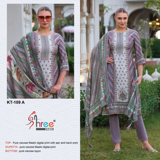 Shree Fabs KT 109 A D Viscose Salwar Suit Catalog 4 Pcs 1 510x510 - Shree Fabs KT 109 A-D Viscose Salwar Suit Catalog 4 Pcs