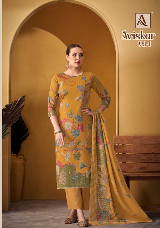 Alok Aviskar Vol 1 Cotton Salwar Suit Catalog 4 Pcs 8 510x725 - Alok Aviskar Vol 1 Cotton Salwar Suit Catalog 4 Pcs