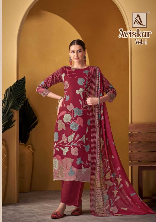 Alok Aviskar Vol 1 Cotton Salwar Suit Catalog 4 Pcs 9 510x725 - Alok Aviskar Vol 1 Cotton Salwar Suit Catalog 4 Pcs