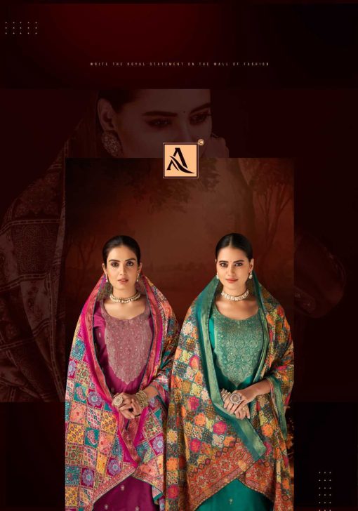 Alok Falsafaa Vol 14 Jacquard Salwar Suit Catalog 6 Pcs 10 510x728 - Alok Falsafaa Vol 14 Jacquard Salwar Suit Catalog 6 Pcs