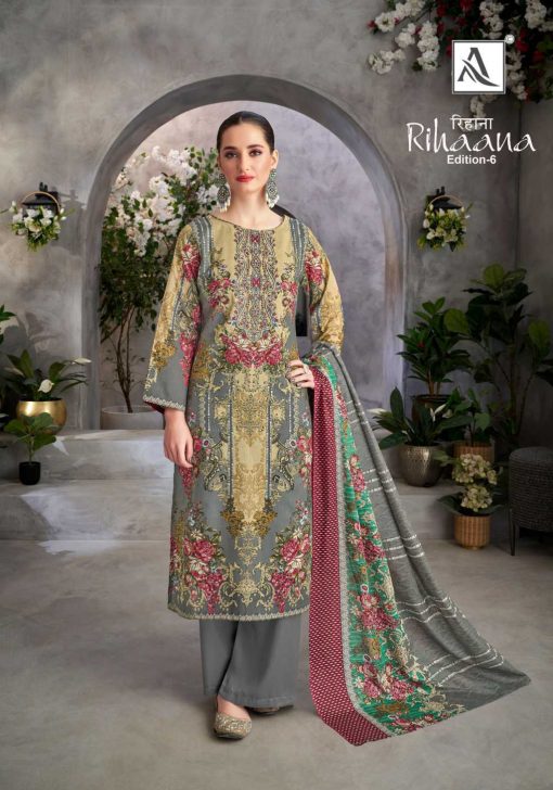 Alok Rihaana Vol 6 Cotton Salwar Suit Catalog 8 Pcs 4 510x728 - Alok Rihaana Vol 6 Cotton Salwar Suit Catalog 8 Pcs