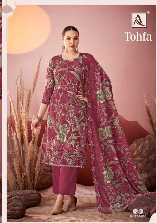 Alok Tohfa Cotton Salwar Suit Catalog 6 Pcs 1 510x725 - Alok Tohfa Cotton Salwar Suit Catalog 6 Pcs