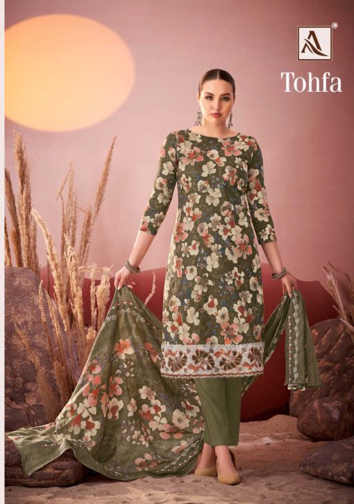 Alok Tohfa Cotton Salwar Suit Catalog 6 Pcs 2 510x725 - Alok Tohfa Cotton Salwar Suit Catalog 6 Pcs