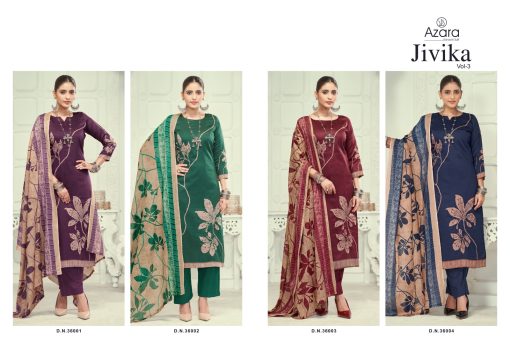 Azara Jivika Vol 3 Cotton Salwar Suit Catalog 4 Pcs 6 510x362 - Azara Jivika Vol 3 Cotton Salwar Suit Catalog 4 Pcs