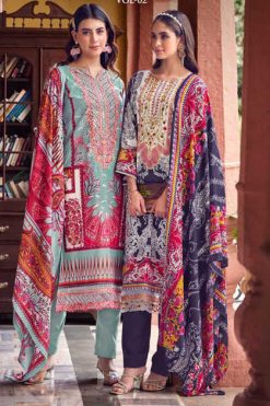 Belliza Al’marina Vol 2 Cotton Salwar Suit Catalog 8 Pcs