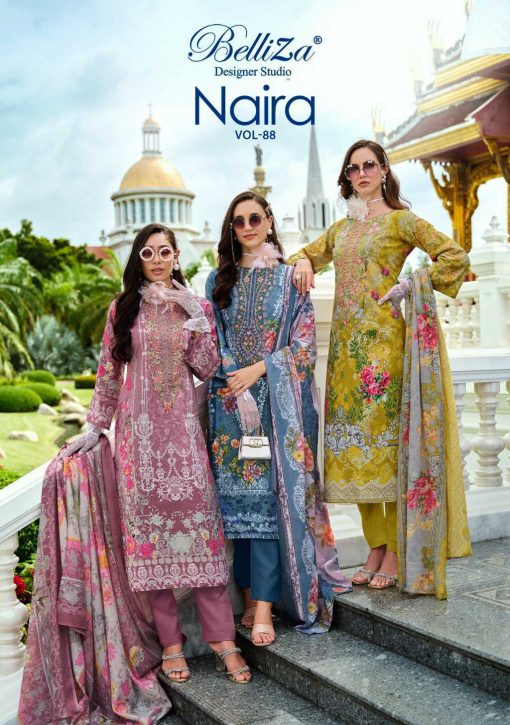 Belliza Naira Vol 88 Cotton Salwar Suit Catalog 8 Pcs 1 510x725 - Belliza Naira Vol 88 Cotton Salwar Suit Catalog 8 Pcs