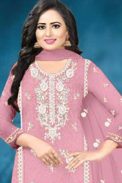 Bilqis B 112 A-D Organza Salwar Suit Catalog 4 Pcs