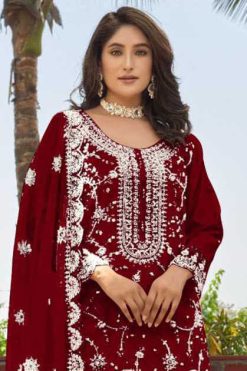 Bilqis B 131 A-D Organza Salwar Suit Catalog 4 Pcs