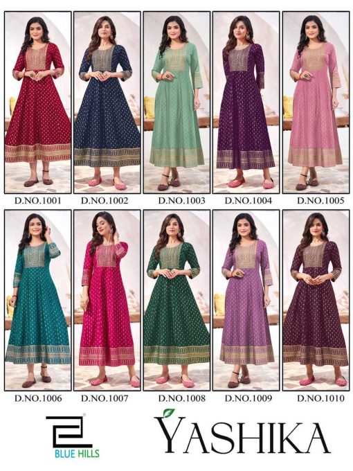 Blue Hills Yashika Rayon Kurti Catalog 10 Pcs 14 1 510x680 - Blue Hills Yashika Rayon Kurti Catalog 10 Pcs