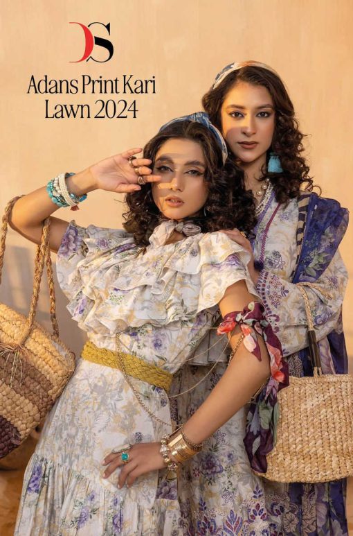 Deepsy Adans Print Kari Lawn 24 Cotton Salwar Suit Catalog 6 Pcs 1 510x773 - Deepsy Adans Print Kari Lawn Vol 24 Cotton Salwar Suit Catalog 6 Pcs