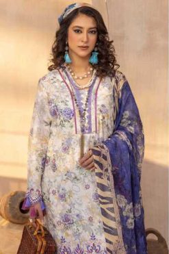 Deepsy Adans Print Kari Lawn 24 Cotton Salwar Suit Catalog 6 Pcs