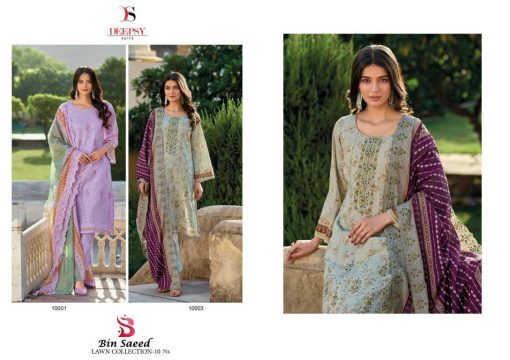 Deepsy Bin Saeed Lawn Collection Vol 10 NX Salwar Suit Catalog 2 Pcs 3 510x360 - Deepsy Bin Saeed Lawn Collection Vol 10 NX Salwar Suit Catalog 2 Pcs