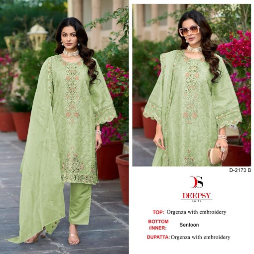 Deepsy DN 2173 A D Organza Salwar Suit Catalog 4 Pcs 2 510x510 - Deepsy DN 2173 A-D Organza Salwar Suit Catalog 4 Pcs