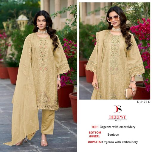 Deepsy DN 2173 A D Organza Salwar Suit Catalog 4 Pcs 4 510x510 - Deepsy DN 2173 A-D Organza Salwar Suit Catalog 4 Pcs