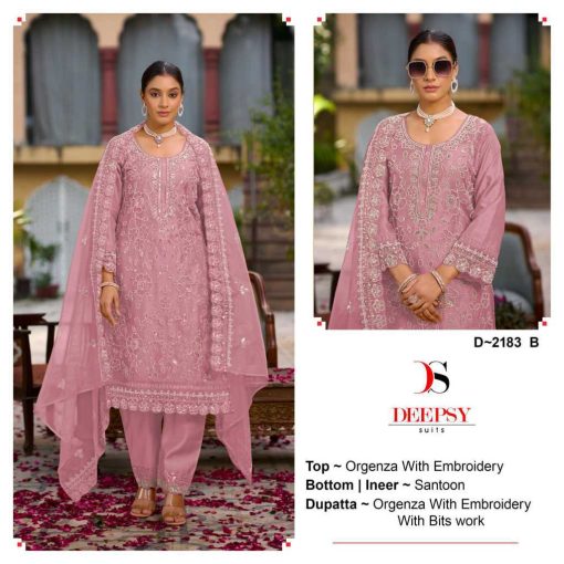 Deepsy DN 2183 A D Organza Salwar Suit Catalog 4 Pcs 2 510x510 - Deepsy DN 2183 A-D Organza Salwar Suit Catalog 4 Pcs