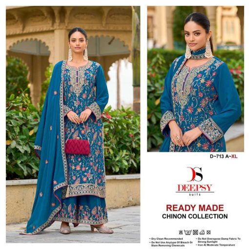 Deepsy DN 713 A C Readymade Chinon Salwar Suit Catalog 3 Pcs 2 510x510 - Deepsy DN 713 A-C Readymade Chinon Salwar Suit Catalog 3 Pcs