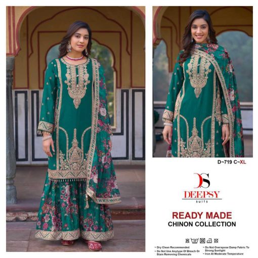 Deepsy DN 719 A C Readymade Chinon Salwar Suit Catalog 3 Pcs 1 510x510 - Deepsy DN 719 A-C Readymade Chinon Salwar Suit Catalog 3 Pcs