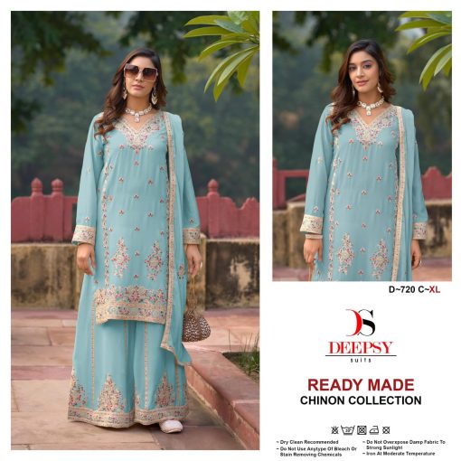 Deepsy DN 720 A D Readymade Chinon Salwar Suit Catalog 4 Pcs 3 510x510 - Deepsy DN 720 A-D Readymade Chinon Salwar Suit Catalog 4 Pcs