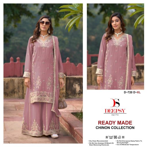 Deepsy DN 720 A D Readymade Chinon Salwar Suit Catalog 4 Pcs 4 510x510 - Deepsy DN 720 A-D Readymade Chinon Salwar Suit Catalog 4 Pcs