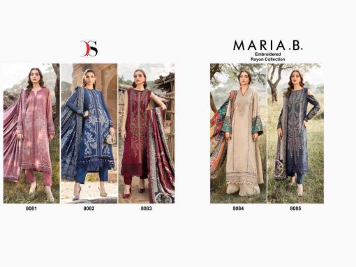 Deepsy Maria B Embroidered Rayon Collection Chiffon Cotton Salwar Suit Catalog 5 Pcs 13 510x383 - Deepsy Maria B Embroidered Rayon Collection Chiffon Cotton Salwar Suit Catalog 5 Pcs