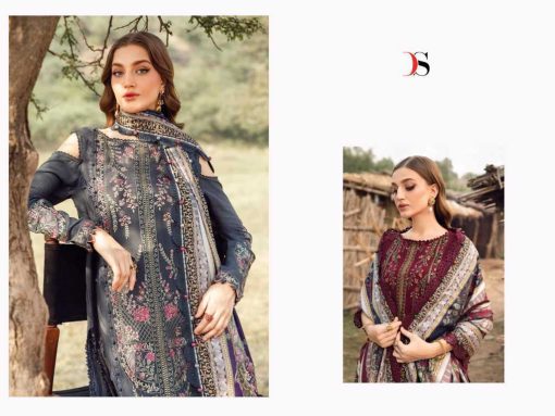 Deepsy Maria B Embroidered Rayon Collection Chiffon Cotton Salwar Suit Catalog 5 Pcs 3 510x383 - Deepsy Maria B Embroidered Rayon Collection Chiffon Cotton Salwar Suit Catalog 5 Pcs