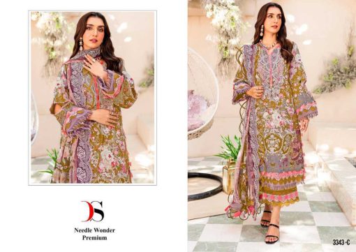 Deepsy Niddle Wonder Premium DN 3343 Chiffon Cotton Salwar Suit Catalog 4 Pcs 1 510x361 - Deepsy Niddle Wonder Premium DN 3343 Chiffon Cotton Salwar Suit Catalog 4 Pcs