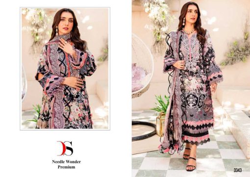 Deepsy Niddle Wonder Premium DN 3343 Chiffon Cotton Salwar Suit Catalog 4 Pcs 3 510x361 - Deepsy Niddle Wonder Premium DN 3343 Chiffon Cotton Salwar Suit Catalog 4 Pcs