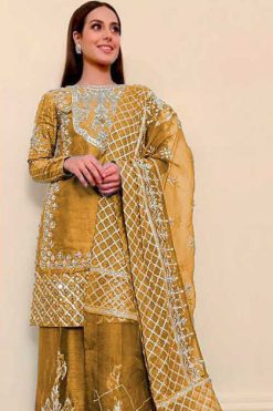 Florent DN 1022 A-C Organza Salwar Suit Catalog 3 Pcs