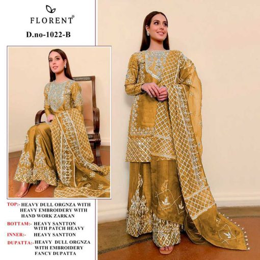 Florent DN 1022 A C Organza Salwar Suit Catalog 3 Pcs 3 510x510 - Florent DN 1022 A-C Organza Salwar Suit Catalog 3 Pcs