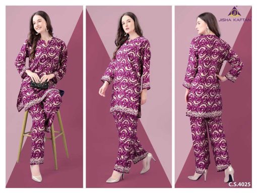 Jisha Silk CO ORD Set Vol 8 Wholesale Catalog 8 Pcs 5 510x383 - Jisha Silk CO ORD Set Vol 8 Wholesale Catalog 8 Pcs