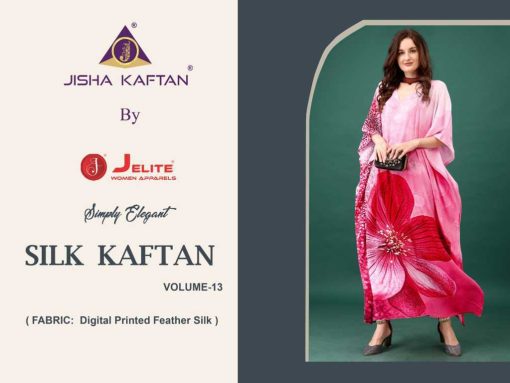 Jisha Silk Kaftan Vol 13 Catalog 8 Pcs 1 510x383 - Jisha Silk Kaftan Vol 13 Kurti Catalog 8 Pcs