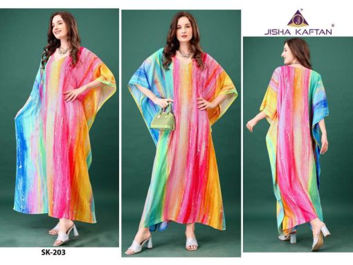 Jisha Silk Kaftan Vol 13 Catalog 8 Pcs 2 510x383 - Jisha Silk Kaftan Vol 13 Kurti Catalog 8 Pcs