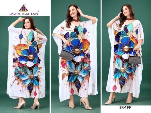 Jisha Silk Kaftan Vol 13 Catalog 8 Pcs 5 510x383 - Jisha Silk Kaftan Vol 13 Kurti Catalog 8 Pcs