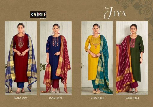 Kalaroop Jiya by Kajree Viscose Kurti with Dupatta Bottom Catalog 4 Pcs 6 510x357 - Kalaroop Jiya by Kajree Viscose Kurti with Dupatta Bottom Catalog 4 Pcs