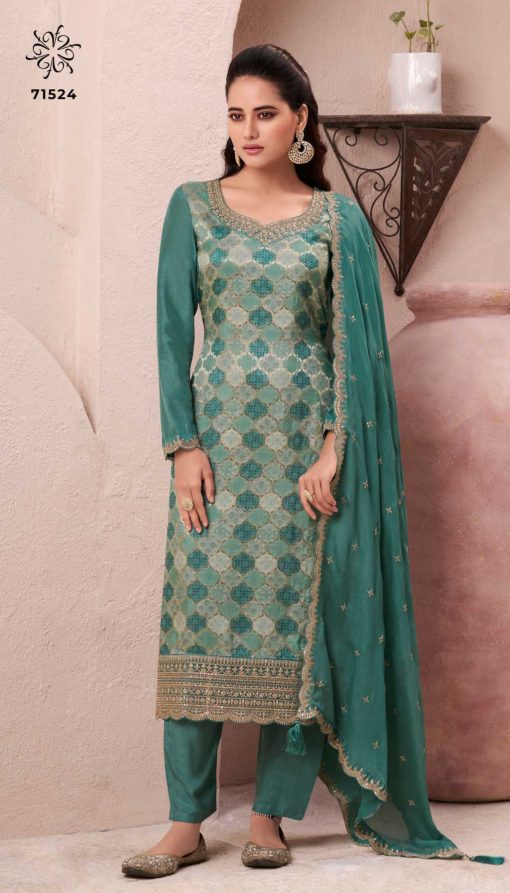 Kuleesh Aasmaa by Vinay Silk Salwar Suit Catalog 4 Pcs 7 510x893 - Kuleesh Aasmaa by Vinay Silk Salwar Suit Catalog 4 Pcs