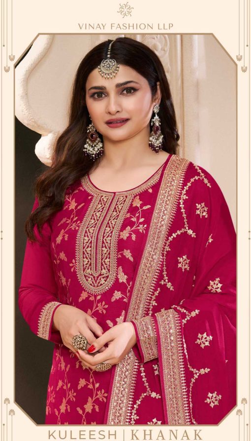 Kuleesh Khanak by Vinay Silk Salwar Suit Catalog 5 Pcs 1 510x893 - Kuleesh Khanak by Vinay Silk Salwar Suit Catalog 5 Pcs